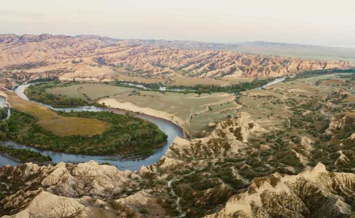 trip on horseback in Vashlovani National Park