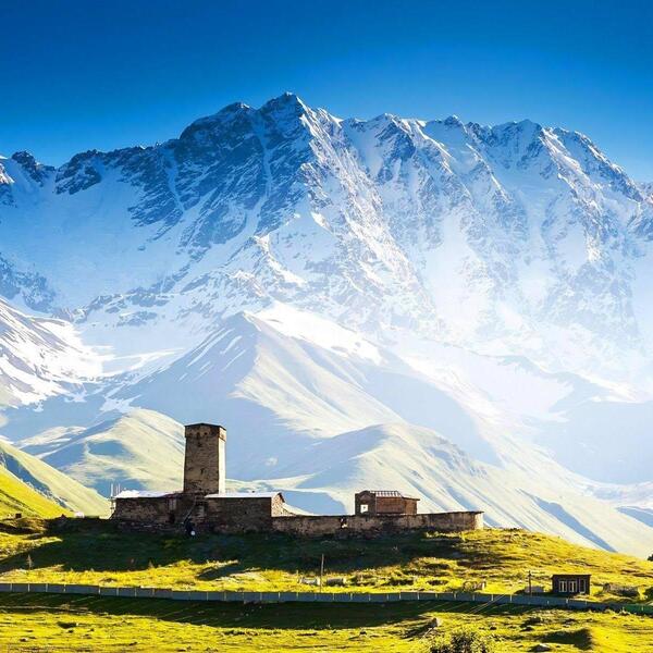Reittouren im Svaneti Kaukasus Gebirge