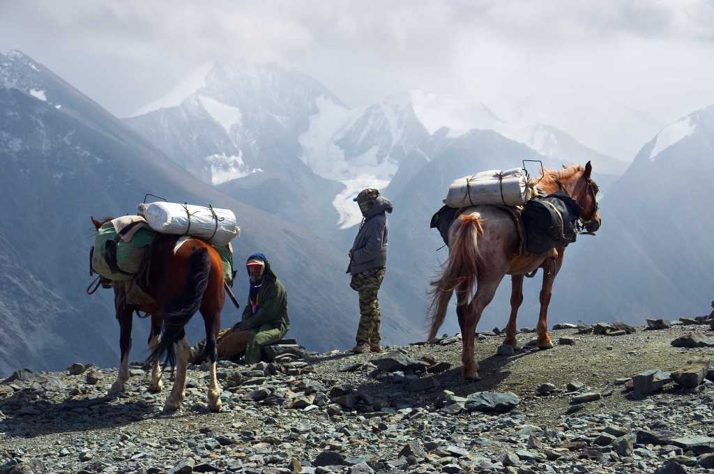 Horse riding tours in Svaneti Caucasus mountains